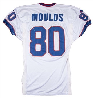 1996 Eric Moulds Game Used Buffalo Bills Road Jersey Photo Matched To 12/1/1996